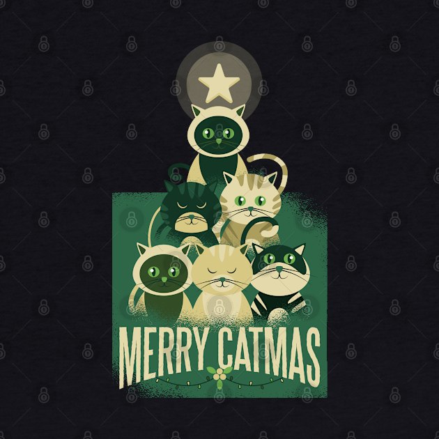 Merry Catmas by madeinchorley